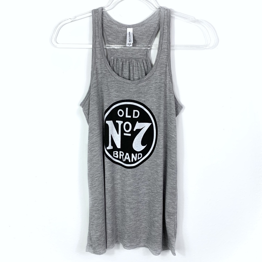 3/$25 Jack Daniels Gray Tank